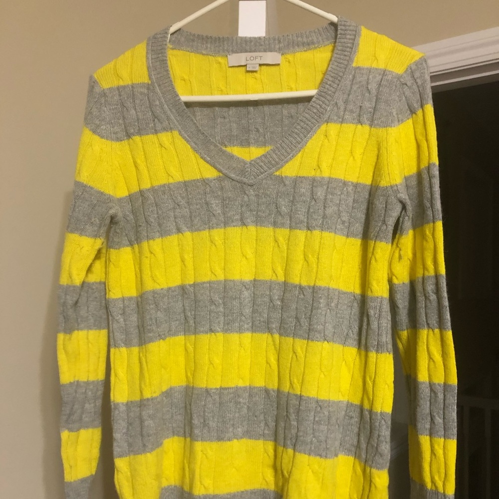V-neck sweater